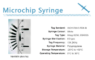 इम्प्लांटेबल एनिमल पेट आईडी माइक्रोचिप EM4305 टैग Parylene कोटिंग ISO