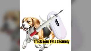 पशु माइक्रोचिप सिरिंज ISO 11784 134.2kHz FDX-B