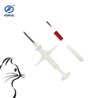 आरएफआईडी पशु आईडी ट्रैकिंग माइक्रोचिप पालतू जानवर इंजेक्शन 4 बारकोड स्टिकर के साथ आईसीएआर प्रमाणित