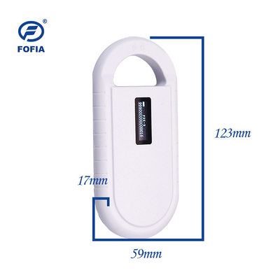 पहचान चिप के लिए Fdx-B ISO11784/5 पशु आईडी ट्रैकिंग माइक्रोचिप रीडर