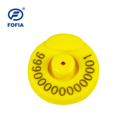 Iso11784/5 FDX-B सूअर आईडी कान टैग मवेशी पहचान गाय के लिए 134.2khz