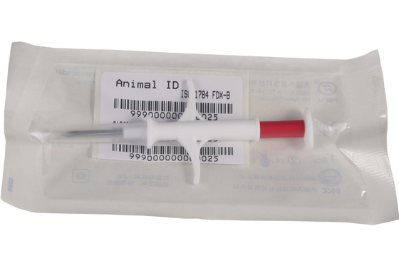 लंबे समय तक चलने वाला इंजेक्शन योग्य पहचान माइक्रोचिप कुत्तों के लिए बिल्लियों के लिए 20 साल की स्थायित्व