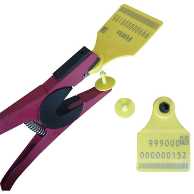 Durable Ear Tag Applicator Pliers Suitable for Cattle Sheep Pig Cow Goat Livestock Ear Tagger Metal Tool