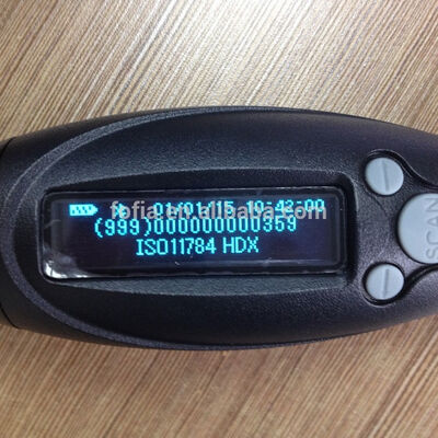 ऑपरेशन आर्द्रता 5 से 90 प्रतिशत पीवीसी फोफिया पीटी 280 स्टिक रीडर फॉर ईयर टैग बकरी पहचान स्कैनर