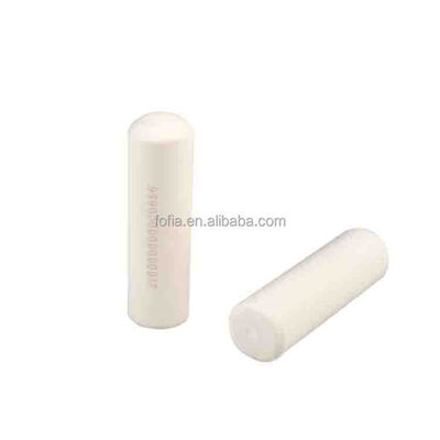 बायोकेरेमिक आरएफआईडी मवेशी कान टैग 15 बिट कोडिंग लेजर एटिंग 134.2kHz वाटरप्रूफ पशु पहचान बोलस टैग