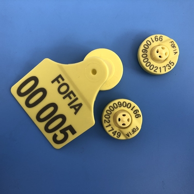 पशुधन ट्रैकिंग के लिए पूर्ण आईसीएआर-प्रमाणित आरएफआईडी इलेक्ट्रॉनिक ईयर टैग डेयरी गायों, भेड़ों, बकरियों, सूअरों और मवेशियों के लिए उन्नत छेड़छाड़ प्रतिरोधी पशु पहचान प्रबंधन प्रणाली