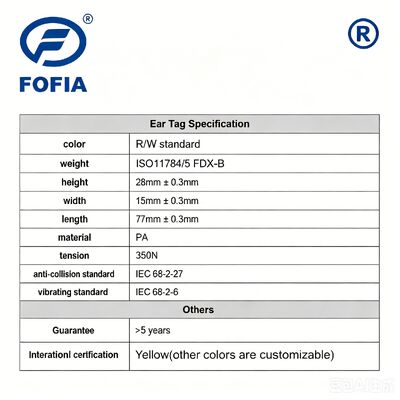 ICAR ने पशुधन ट्रैकिंग के लिए FDX-B HDX RFID भेड़ कान टैग ET969 को मंजूरी दी