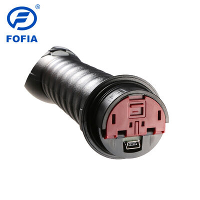 FOFIA वाटरप्रूफ PT280 आरएफआईडी रीडर 134.2kHz पीवीसी प्लास्टिक एनएलआईएस ऑस्ट्रेलिया आईसीएआर स्वीकृत पशु पहचानकर्ता यूएसबी आईएसओ 11784/5 10-20 सेमी