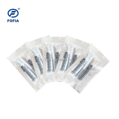 Fofia New Hot Selling RFID Separate Reusable134.2kHz Animal ID Microchip ZS005 Blue Waterproof Pet Use Injection 1.5 Year