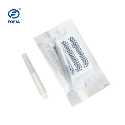 Fofia 2026 New Hot Selling RFID 134.2kHz Dog Animal ID Microchip Split Type Plastic ZS008Waterproof Blue 3-Year Warranty for Pet