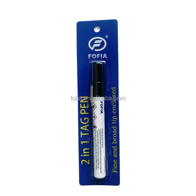 FOFIA New Plastic Cow & Pig Livestock Identification Marker Waterproof Animal Ear Tags with Mark Pen Black Ink 1 Year Warranty