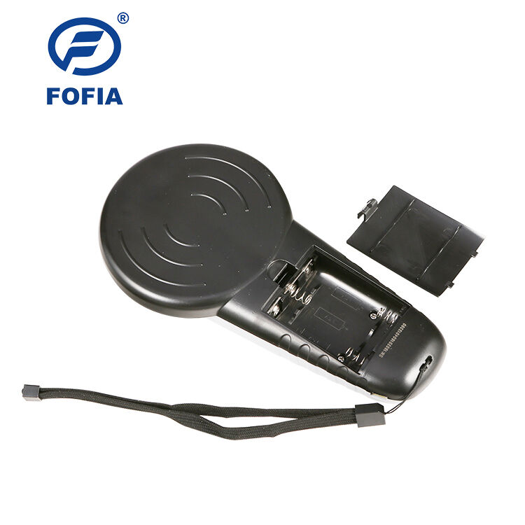 पालतू जानवरों की पहचान करने वाला उपकरण पोर्टेबल माइक्रोचिप स्कैनर जो पालतू जानवरों की आरएफआईडी स्कैनिंग के लिए 125khz 1342khz की आवृत्ति पर काम करता है